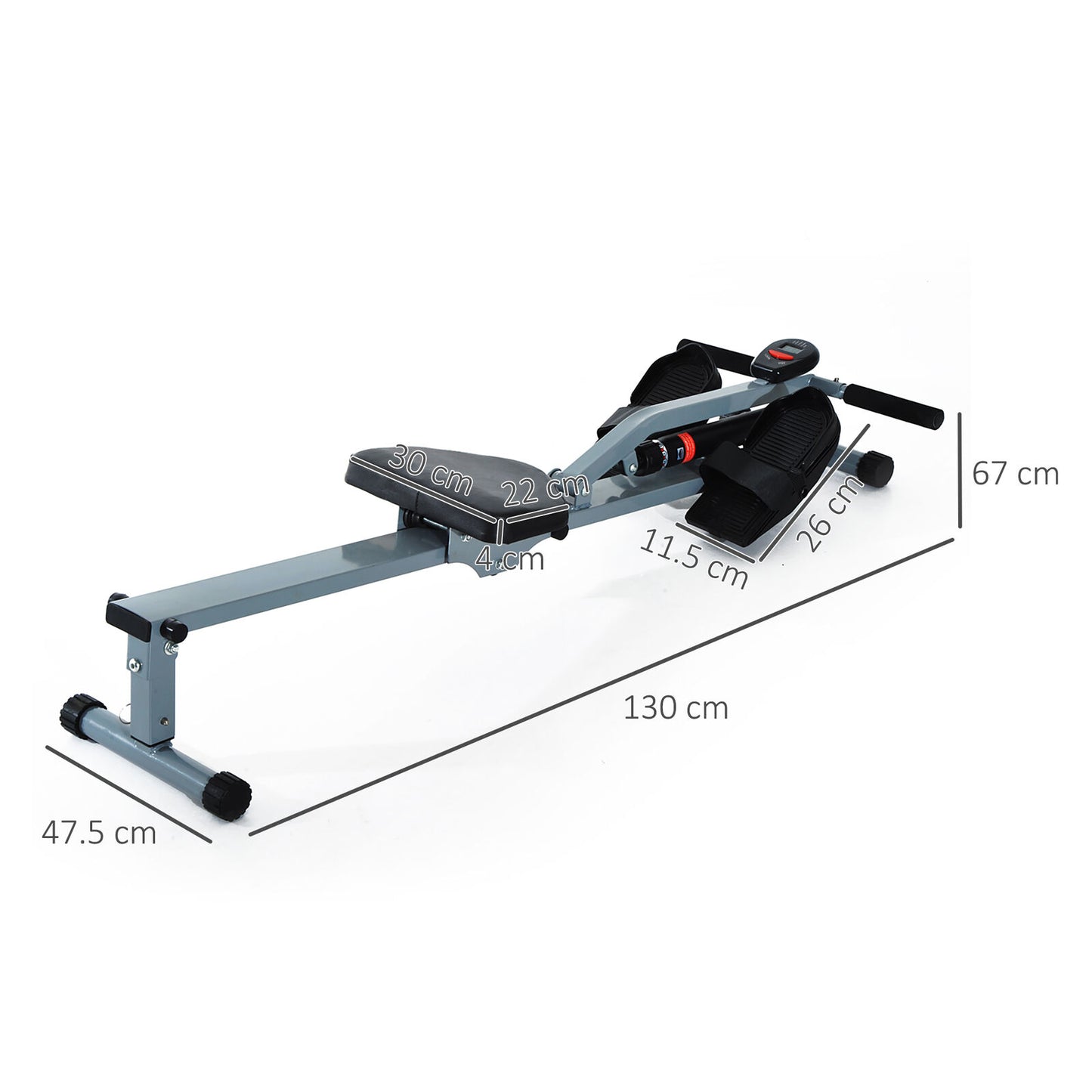New Rowing Machine for Home Cardio Fitness Workout and Gym Training Fitness
